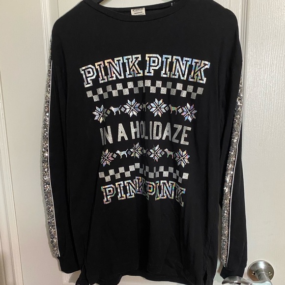 Victoria secret pink long sleeve shirt - Picture 1 of 2
